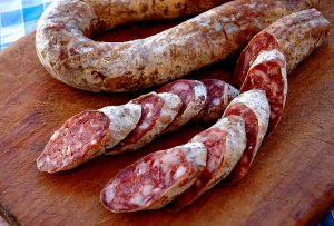 Chorizos secos